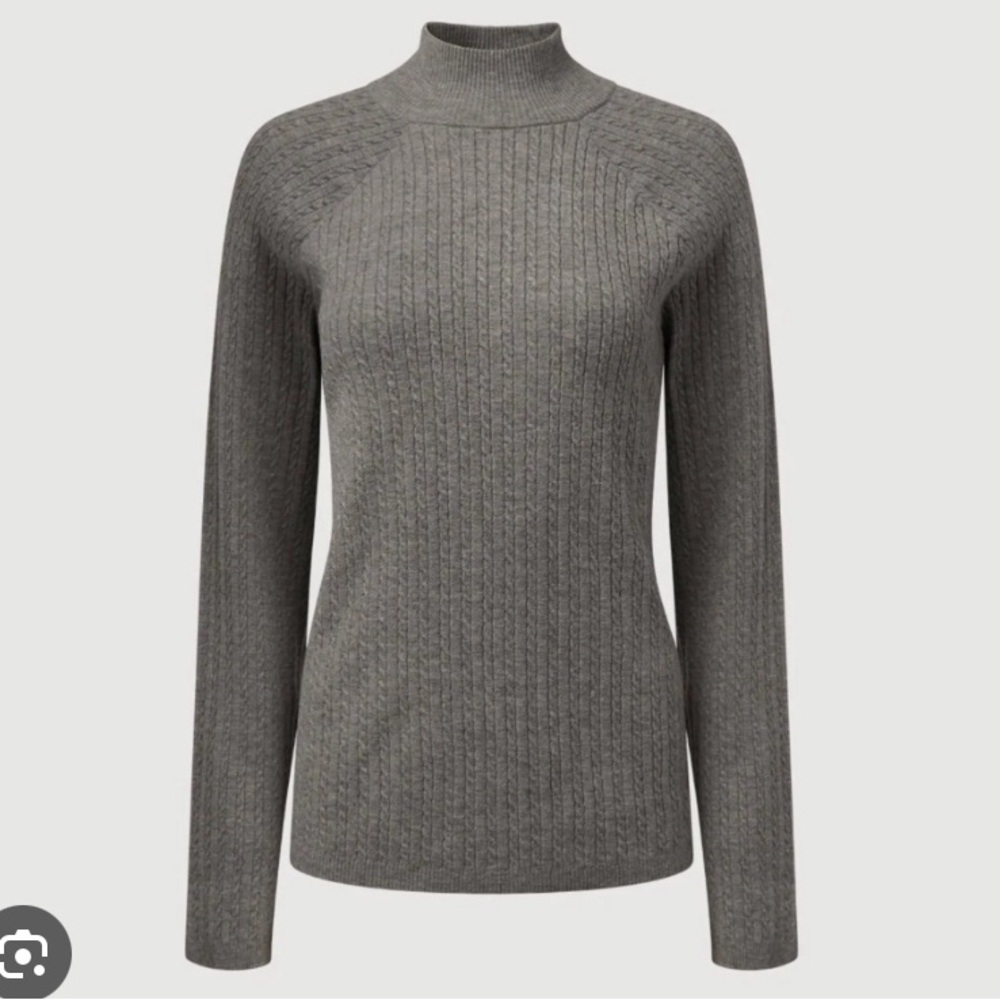 Rachel Parcell Cable Turtleneck